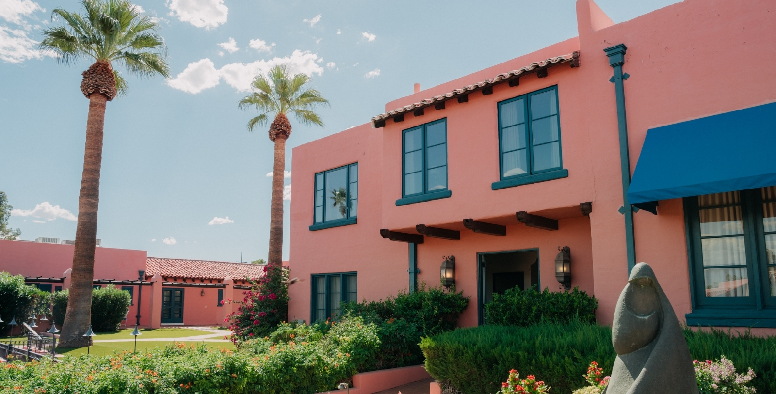 Image of Hotel Exterior of Arizona Inn, 1930, a Member of Historic Hotels of America in Tucson, Arizona