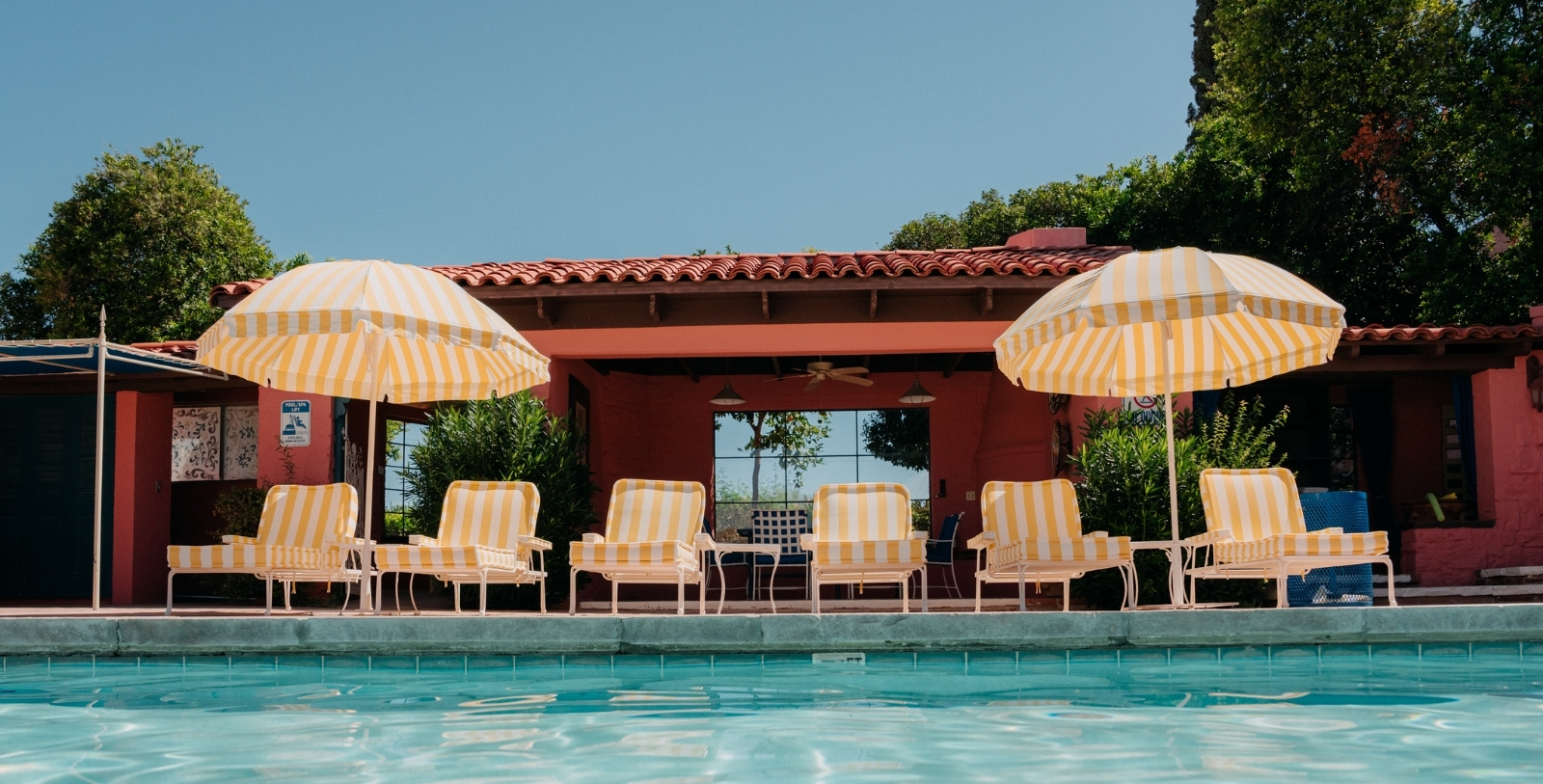 Image of Hotel Pool of Arizona Inn, 1930, a Member of Historic Hotels of America in Tucson, Arizona