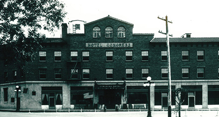 History:
The Hotel Congress
in Tucson