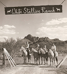 History:
White Stallion Ranch
in Tucson