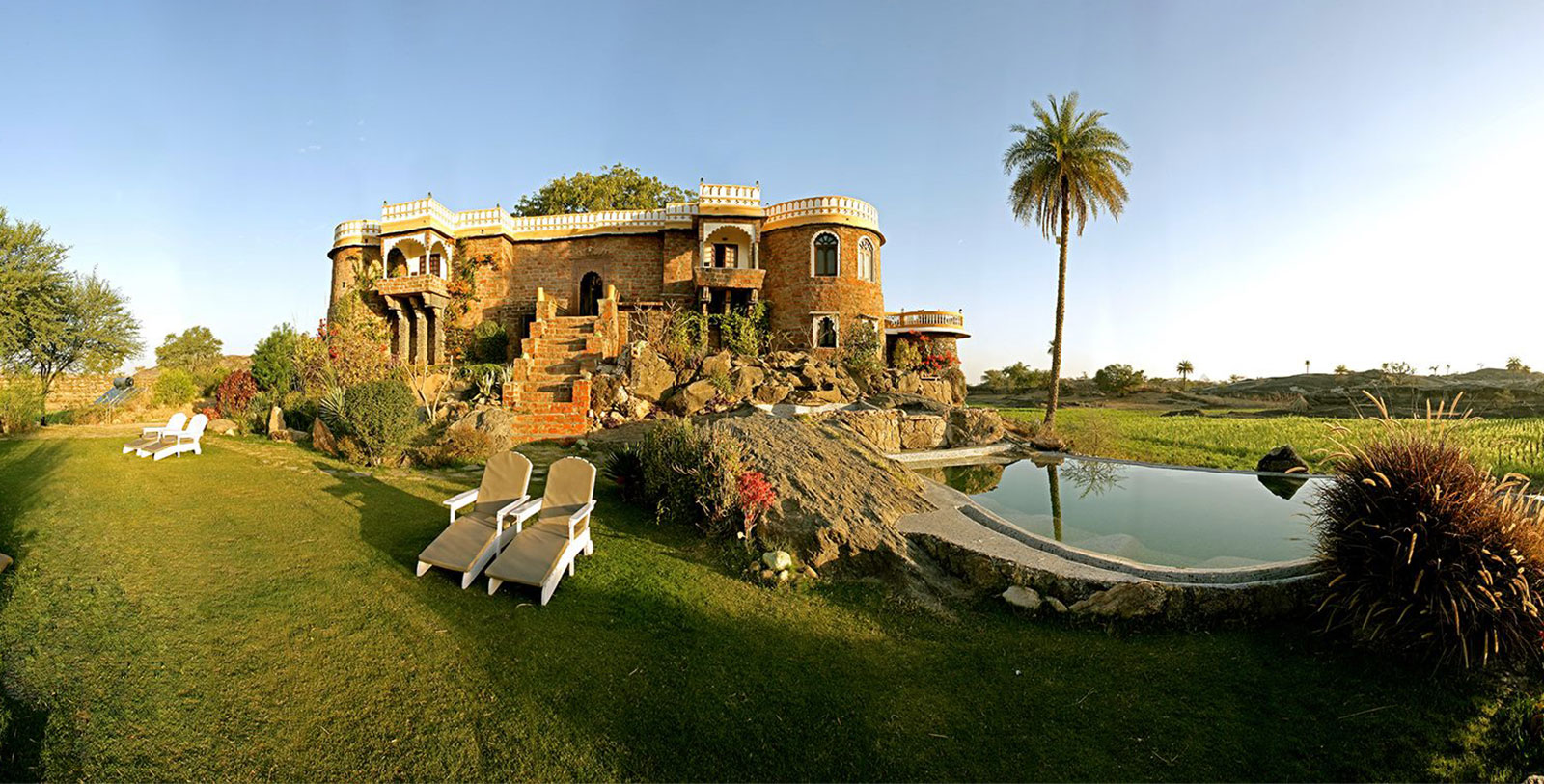 Image of Hotel Exterior Fort Seengh Sagar, 1670, Member of Historic Hotels Worldwide, in Deogarh, India, Overview