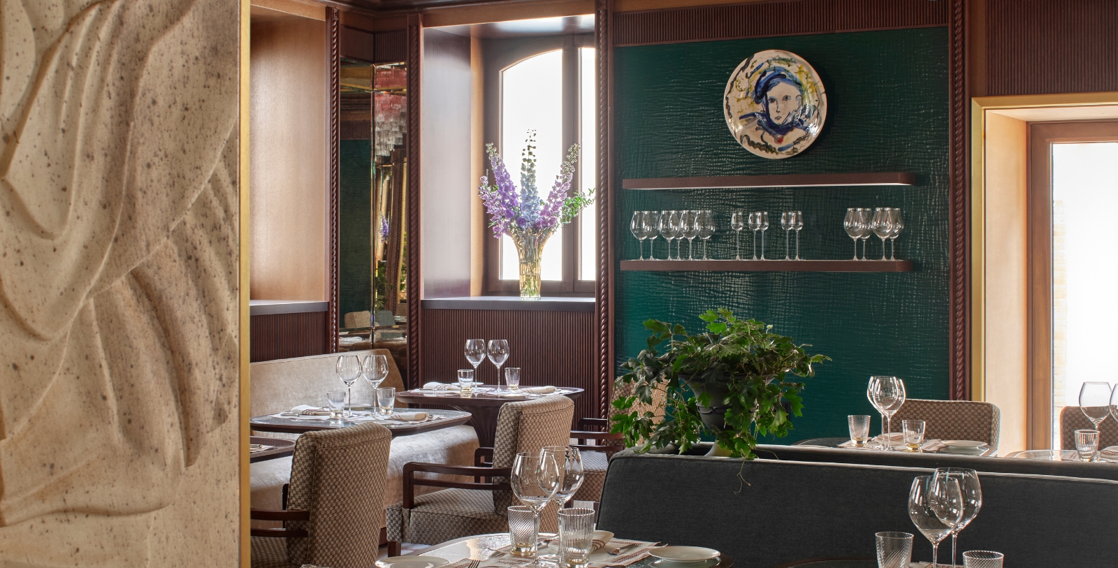 Savor the creations at an intimate dining experience at Heinz Beck Venezia.