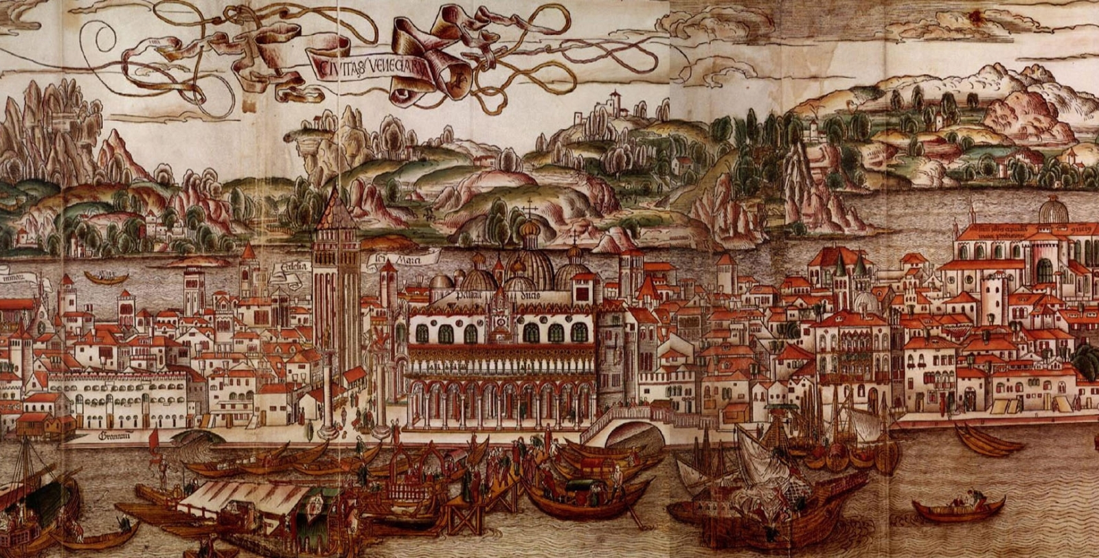 Image of Hotel Interior of Orient Express Venezia, 1436, a Member of Historic Hotels Worldwide in Venice, Italy 