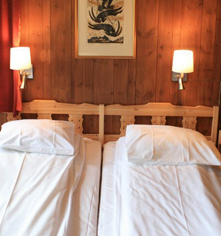 Accommodations:
Fossheim Turisthotell
in Lom