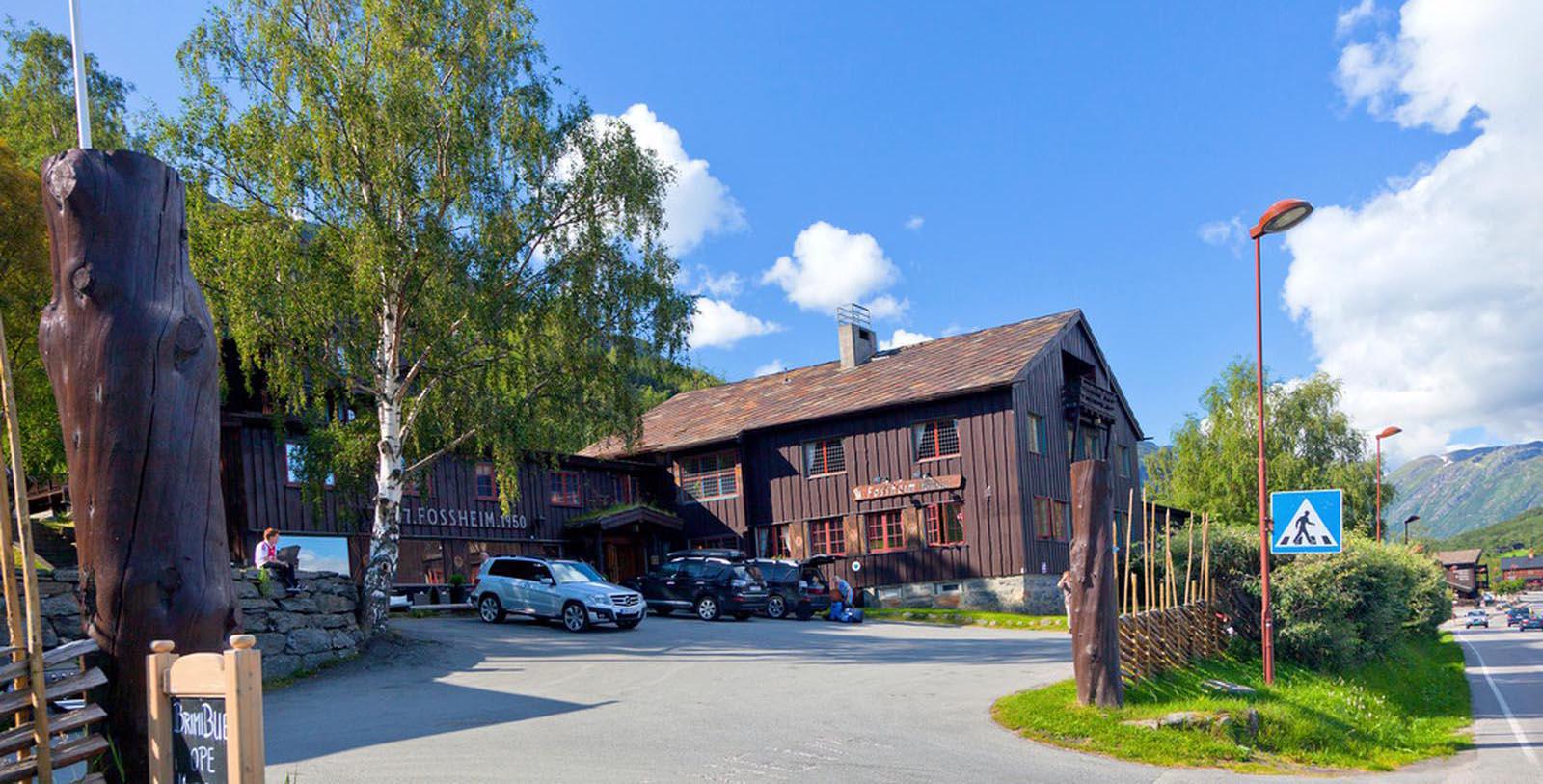 Image of Hotel Exterior Fossheim Turisthotell, 1897, Member of Historic Hotels Worldwide, in Lom, Norway, Overview