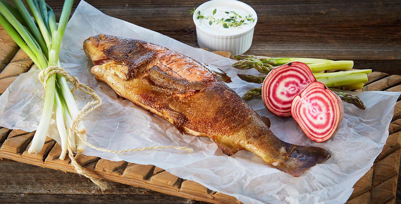 Image of Fish Entree Nermo Hotell & Apartments, 1442, Member of Historic Hotels Worldwide, in Oyer, Norway, Taste