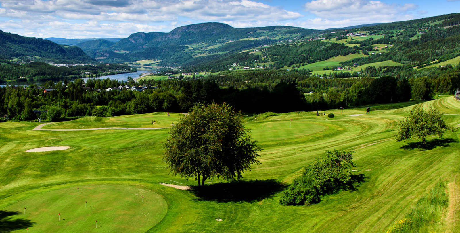 Explore the hotel's spacious grounds and play a round of golf.