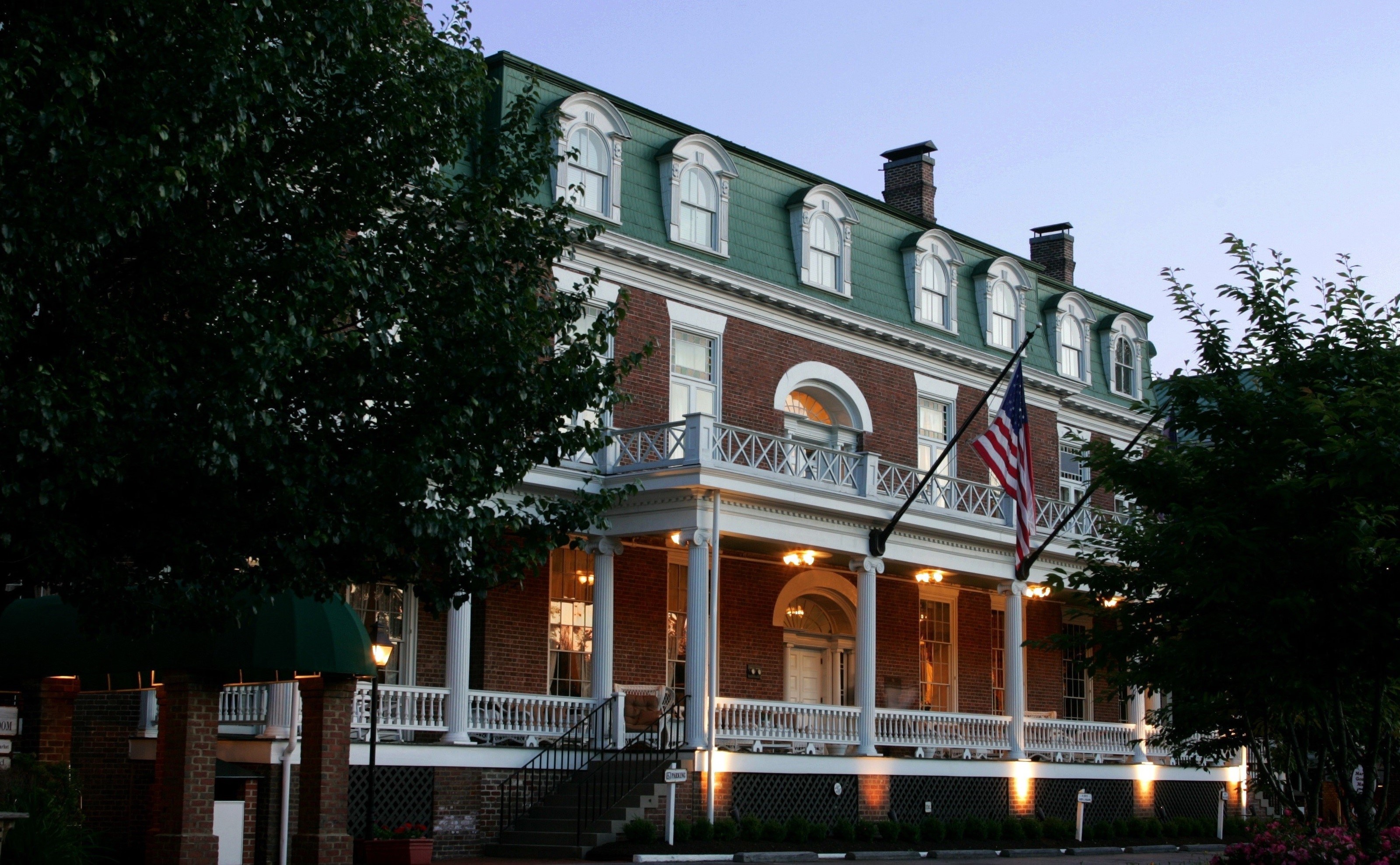 Image of Hotel Exterior The Martha Washington Hotel & Spa, 1832, Member of Historic Hotels of America, in Abingdon, Virginia, Overview
