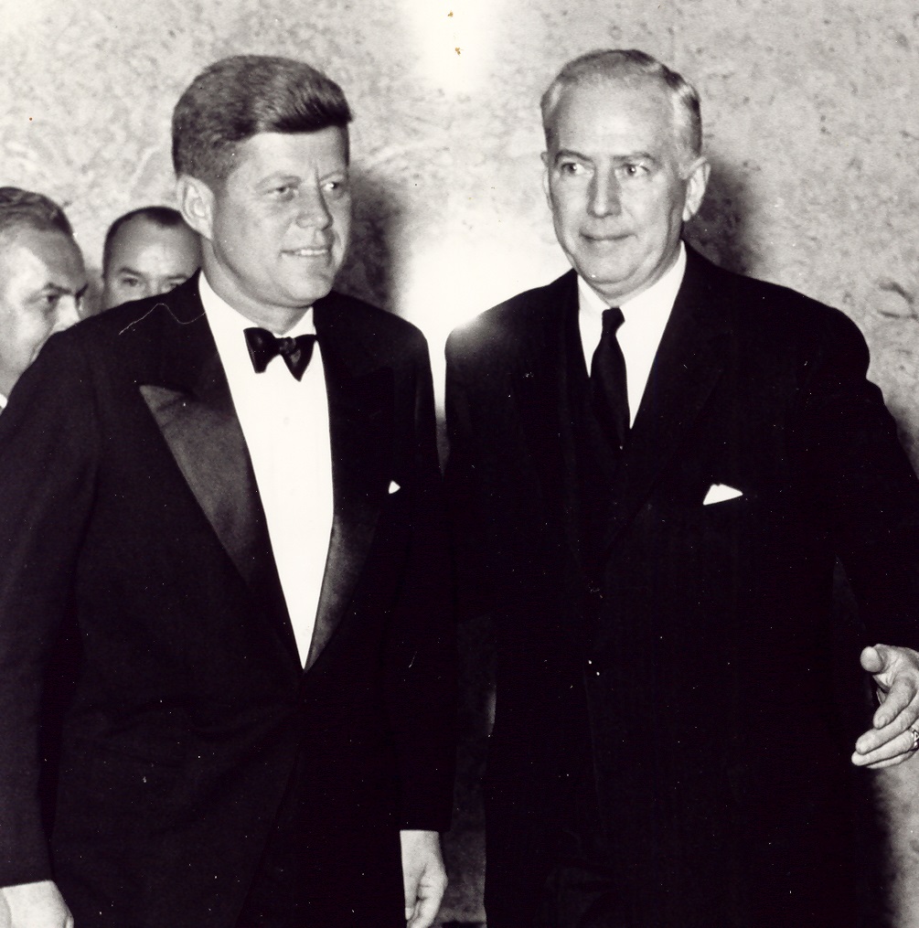 Historical Image of President John F. Kennedy at The Capital Hilton, 1943, Member of Historic Hotels of America, in Washington, D.C.