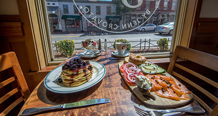 Dining at
Georgetown Inn
in Washington