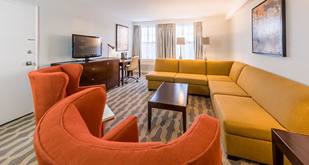 Accommodations:
Georgetown Inn
in Washington
