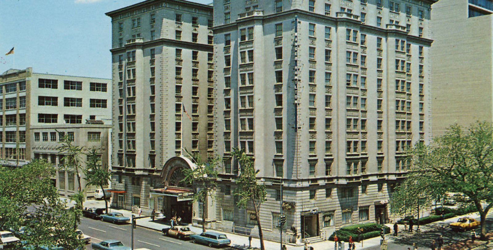 Historic Image of The Hamilton Hotel in Washington, DC