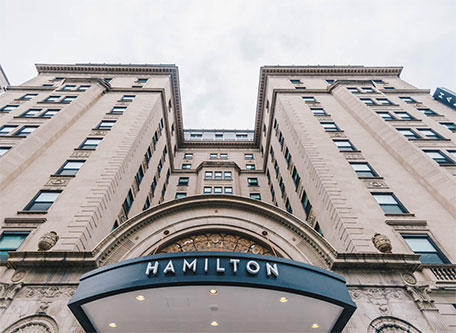 Image of Hotel Exterior at The Hamilton Hotel in Washington, DC