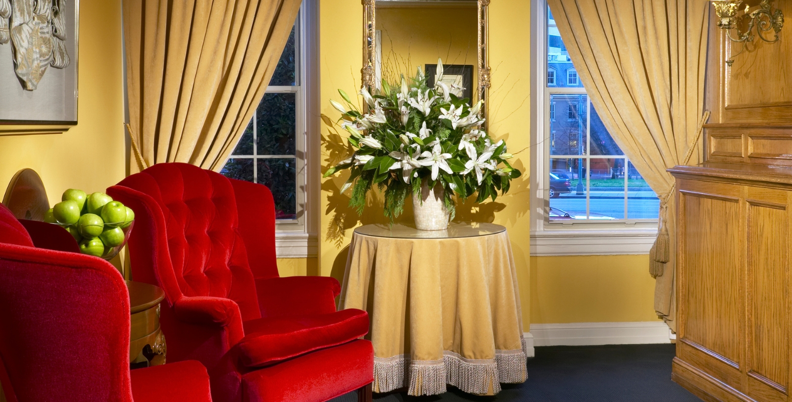 Image of Lobby, Hotel Lombardy in Washington, DC, 1929, Member of Historic Hotels of America, Taste