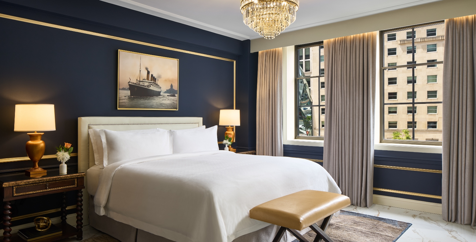 Image of Guestroom of The St. Regis Washington, D.C. (1926), a Member of Historic Hotels of America in Washington, D.C.