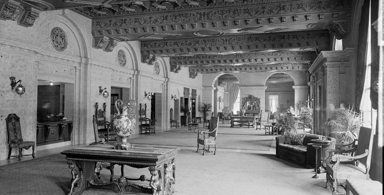 Historical Image of Hotel Lobby of The St. Regis Washington, D.C. (1926), a Member of Historic Hotels of America in Washington, D.C.