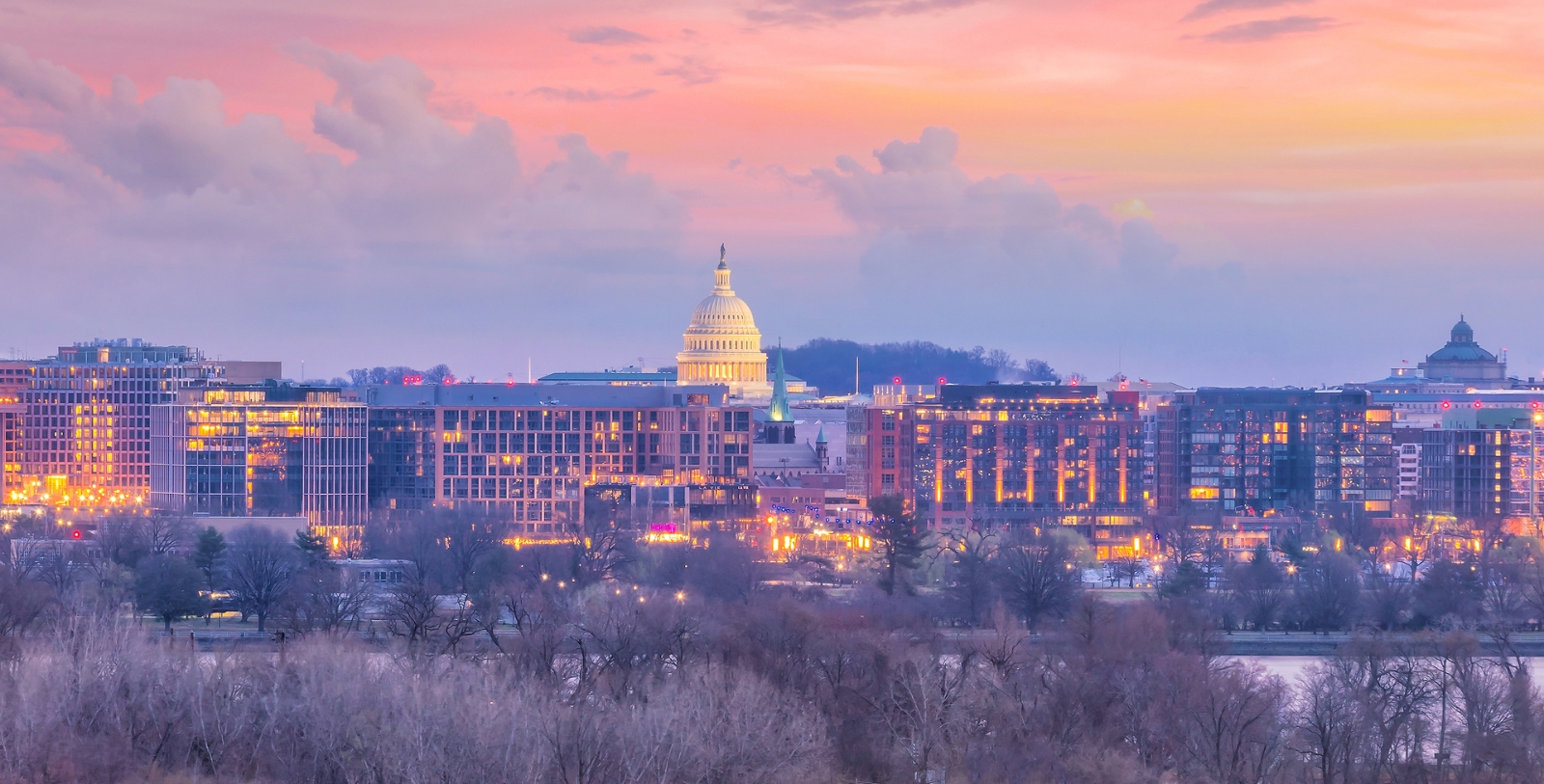 Explore Washington, D.C. by water on a sunset monument cruise.