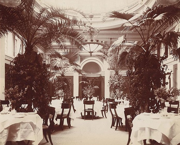 Historical Image of Dining Room The Willard InterContinental, 1847, Member of Historic Hotels of America, in Washington, D.C.