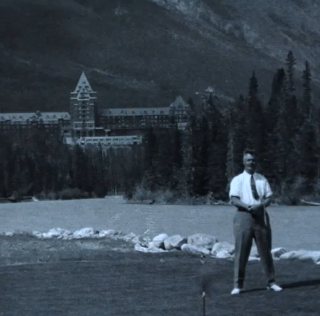 Historical Image of Bill Thomson at Fairmont Banff Springs, 1888, Member of Historic Hotels Worldwide, in Banff, Canada.