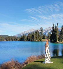 Weddings:
Fairmont Jasper Park Lodge
in Jasper