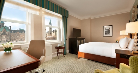 Accommodations:
Fairmont Château Laurier
in Ottawa