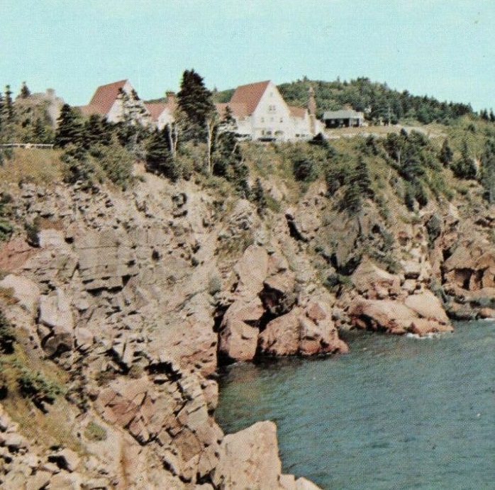 Historical Image of Exterior, Keltic Lodge Resort and Spa, 1939, Member of Historic Hotels Worldwide, in Ingonish Beach, Canada.