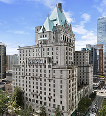 Vancouver Hotels Near Stanley Park The Fairmont Hotel