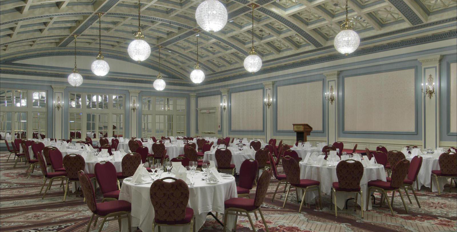 Image of ballroom set up for conference Fairmont Empress, 1908, Member of Historic Hotels Worldwide, in Victoria, British Columbia, Canada, Experience