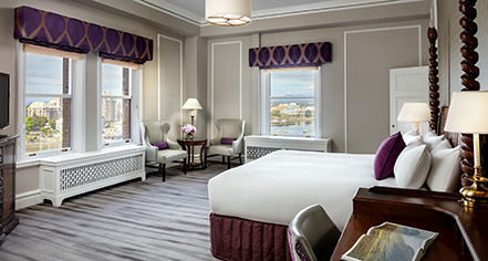 Accommodations:
Fairmont Empress
in Victoria