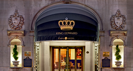 The Omni King Edward Hotel
in Toronto