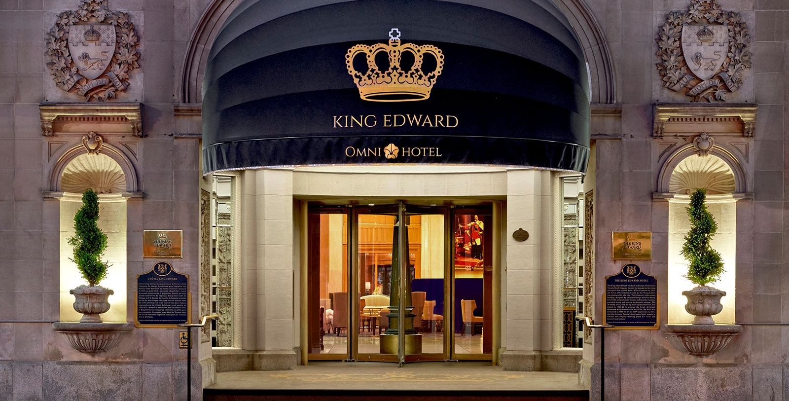 Image of Hotel Exterior The Omni King Edward Hotel