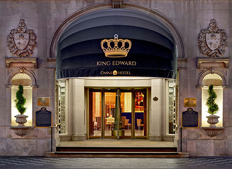 Image of Hotel Exterior The Omni King Edward Hotel, 1903, Member of Historic Hotels Worldwide, in Toronto, Ontario, Canada, Special Offers, Discounted Rates, Families, Romantic Escape, Honeymoons, Anniversaries, Reunions