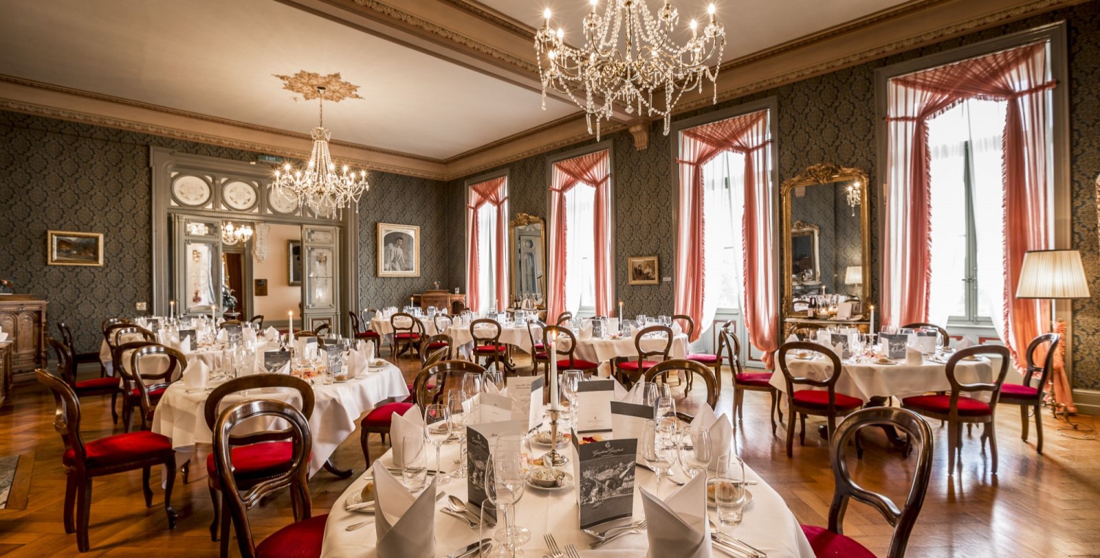 Image of Event Space, Grandhotel Giessbach, Brienz, Switzerland, 1822, Member of Historic Hotels Worldwide, Weddings