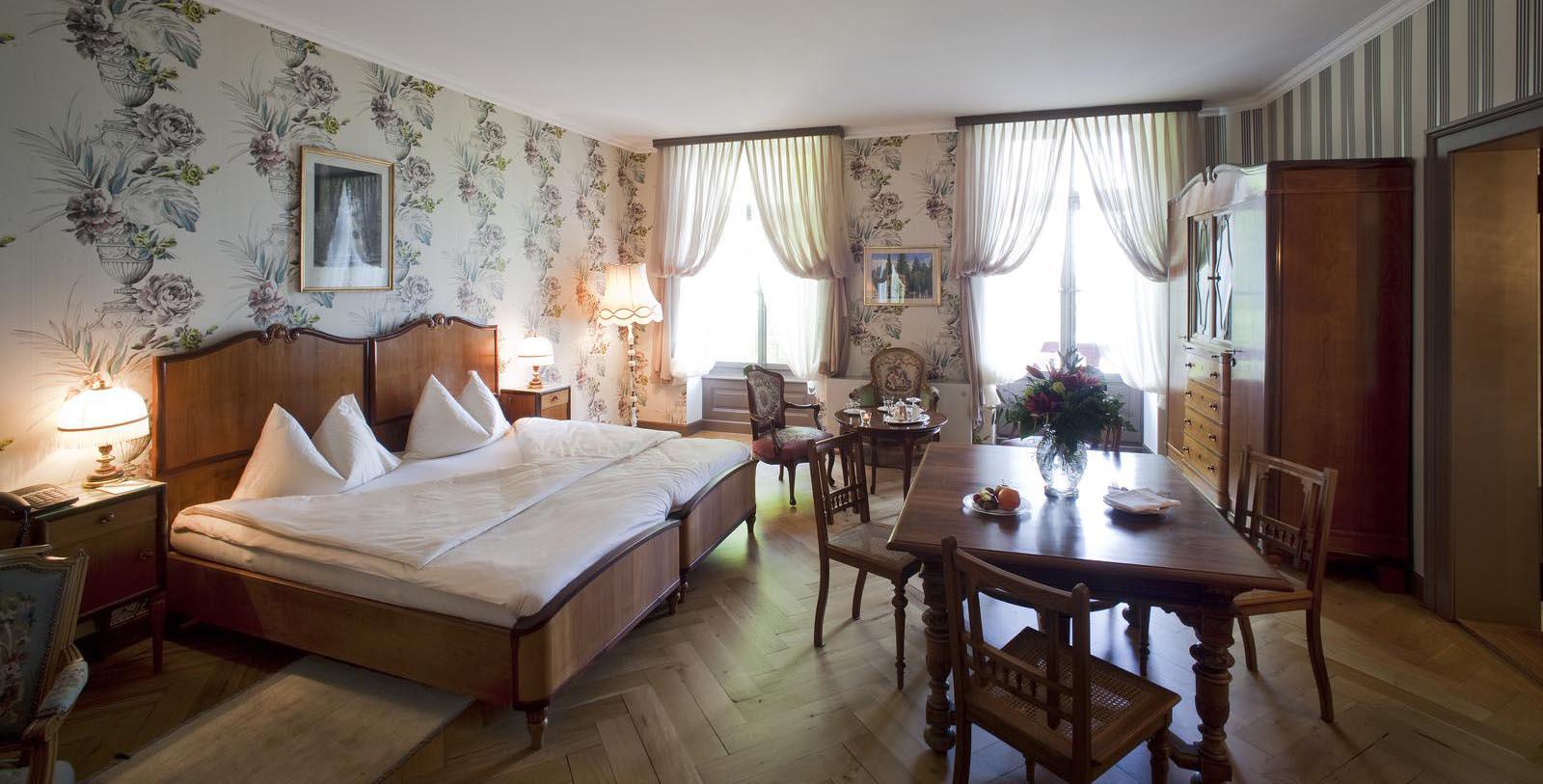 Image of Guestroom Interior, Grandhotel Giessbach, Brienz, Switzerland, 1822, Member of Historic Hotels Worldwide, Location Map