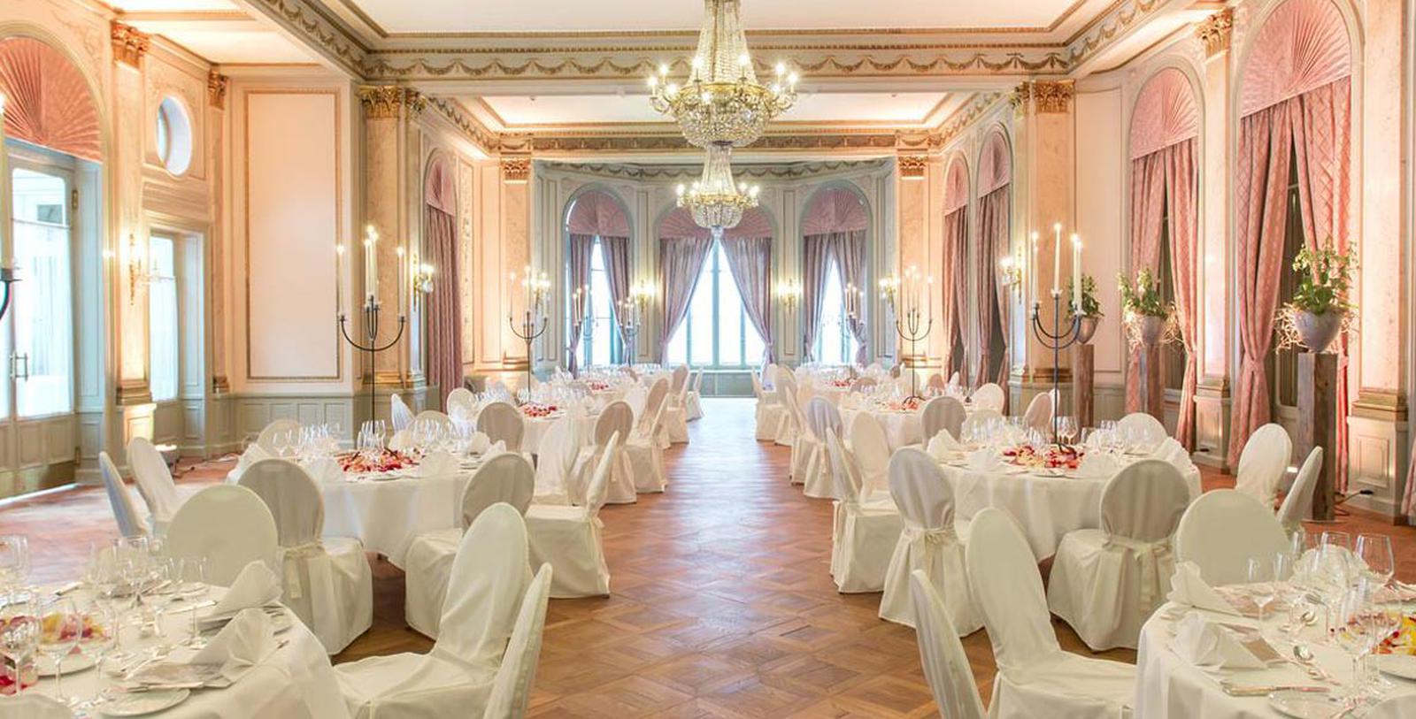 Image of Bringolfsaal Hall, Hotel Schweizerhof Luzern, Switzerland, 1845, Member of Historic Hotels Worldwide, Special Occasions