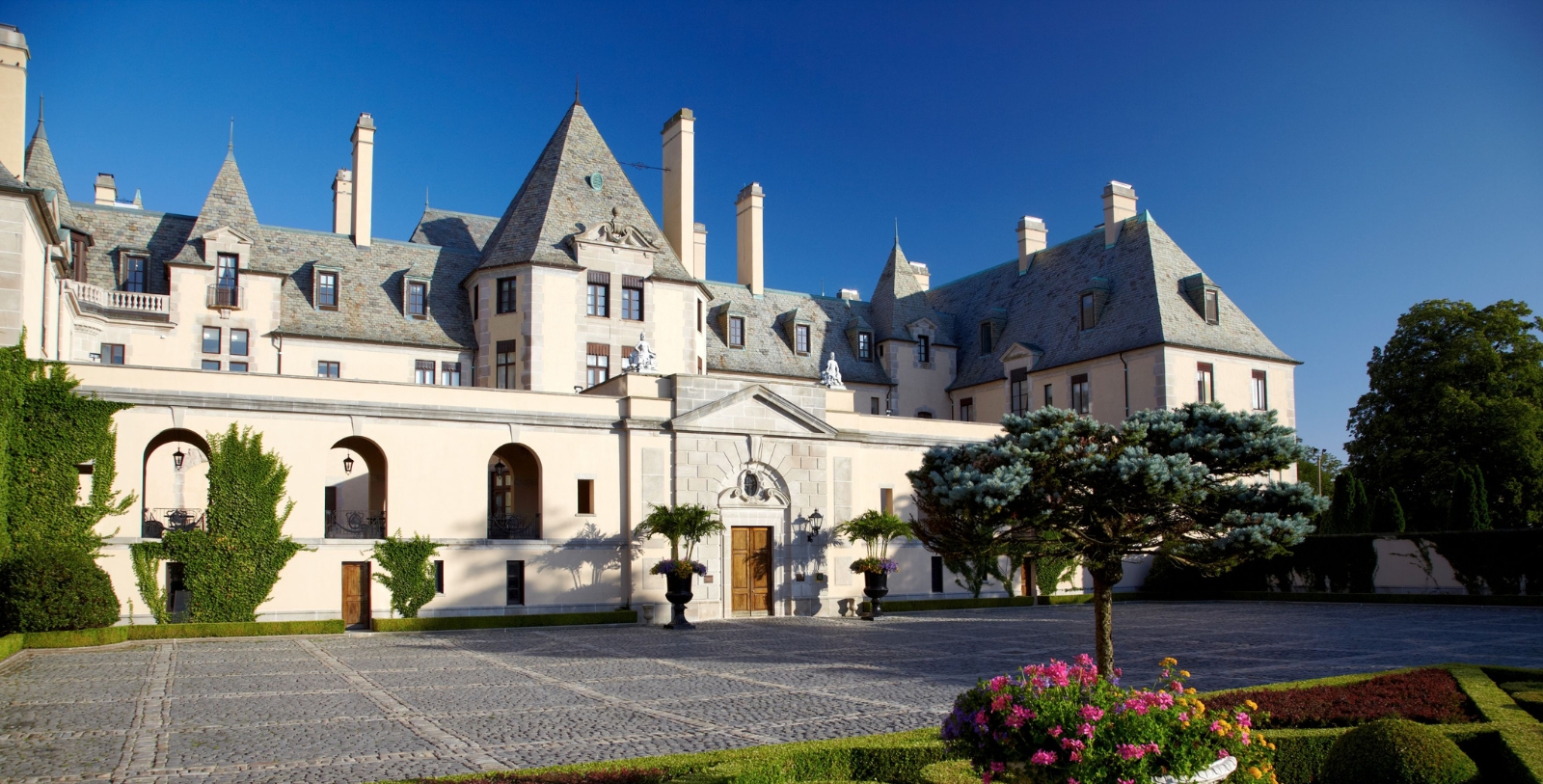 Image of gardens at OHEKA CASTLE, a member of Historic Hotels of America since 2004, located in Huntington, New York