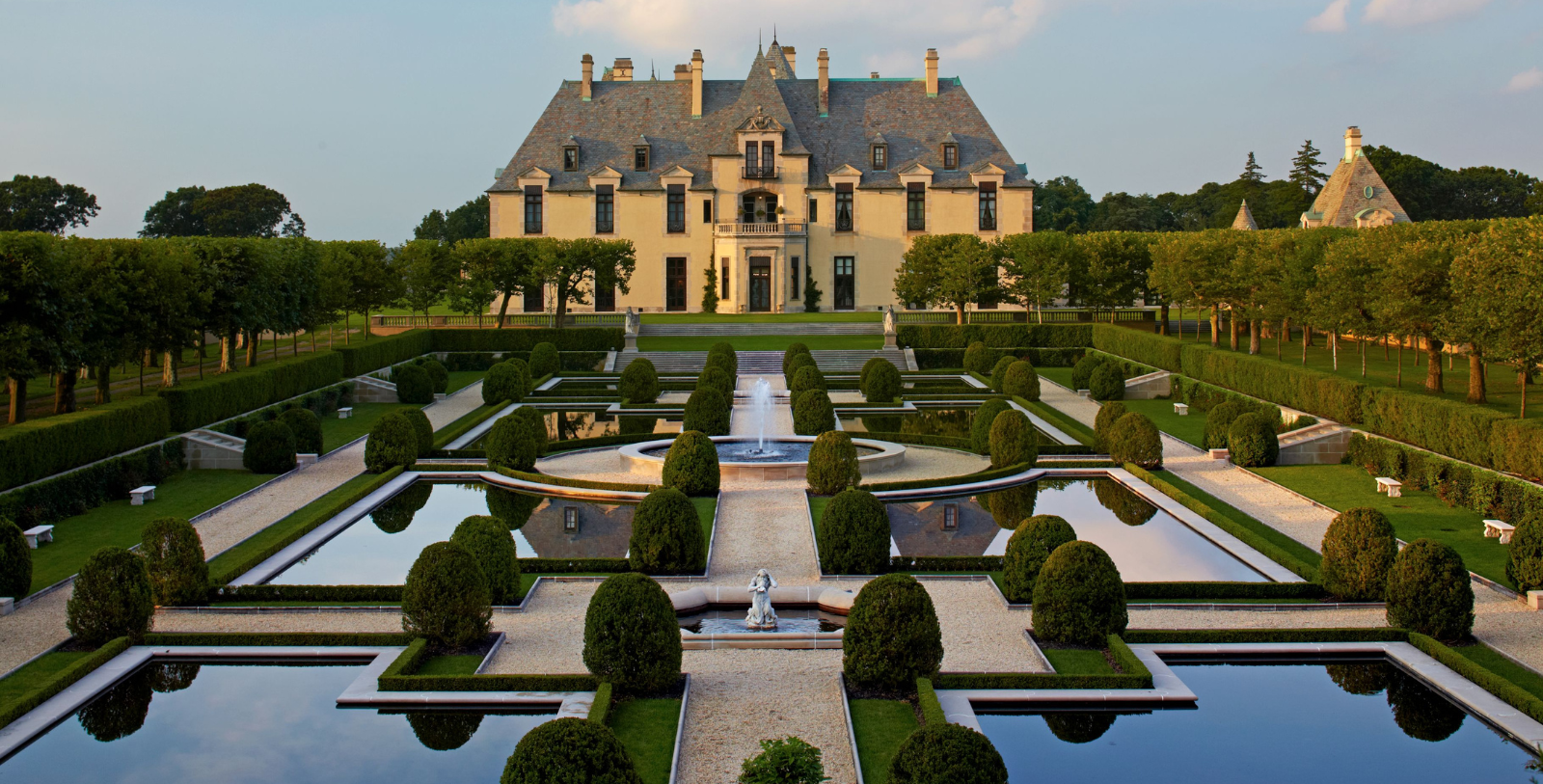 Image of gardens at OHEKA CASTLE, a member of Historic Hotels of America since 2004, located in Huntington, New York