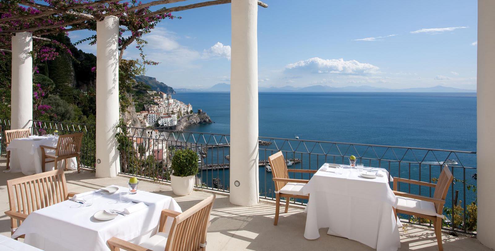Image of breakfast served at NH Collection Grand Hotel Convento di Amalfi in Amalfi, Italy