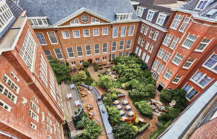 The 2019 Historic Hotels Worldwide Top 10 Most Magnificent Gardens Announced featuring the Sofitel Legend The Grand Amsterdam