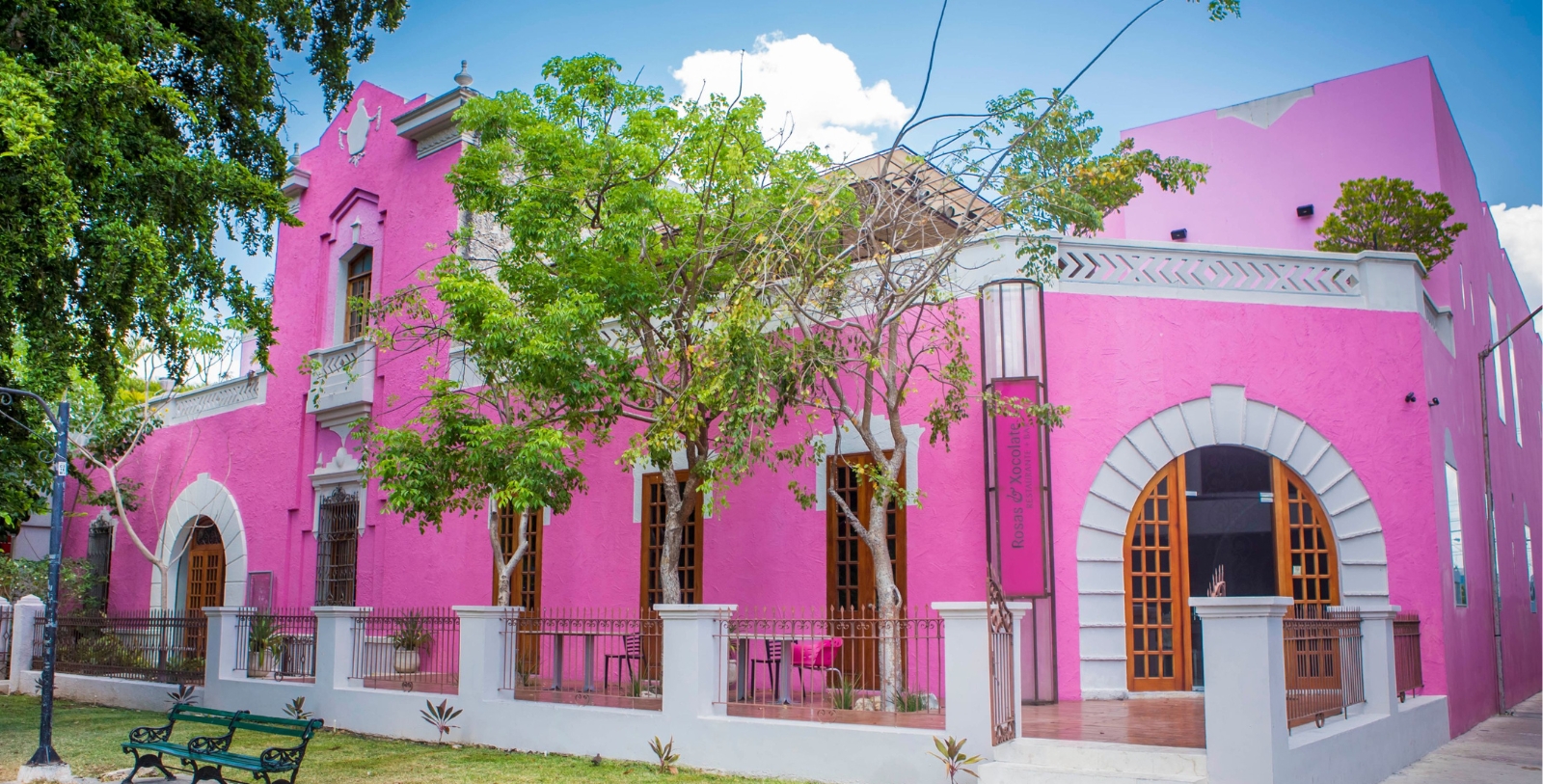 Image of Exterior Street View Rosas & Xocolate Boutique Hotel & Spa, a member of Historic Hotels Worldwide (2015), Mérida Mexico