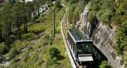 Fløibanen Funicular Railway